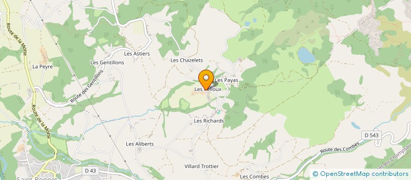 localisation de l'entreprise DIGITAL WOW  SAINT-BONNET-EN-CHAMPSAUR