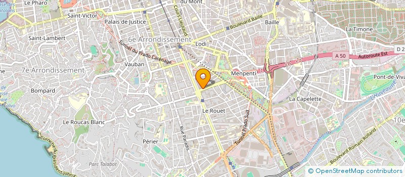 localisation de l'entreprise DIGITAL Y à MARSEILLE