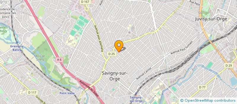 localisation de l'entreprise DIGITAL2S à SAVIGNY-SUR-ORGE