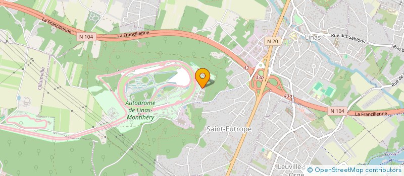 localisation de l'entreprise DIGITAL4NOW  LINAS