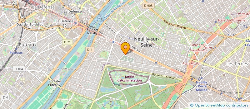 localisation de l'entreprise DIGITALBOX à NEUILLY-SUR-SEINE