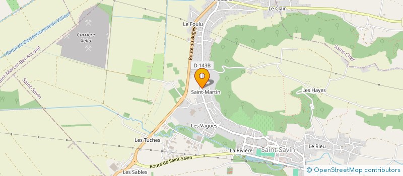 localisation de l'entreprise DIGITALCUT PRODUCTION  SAINT-SAVIN