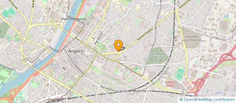 localisation de l'entreprise DIGITALE à ANGERS