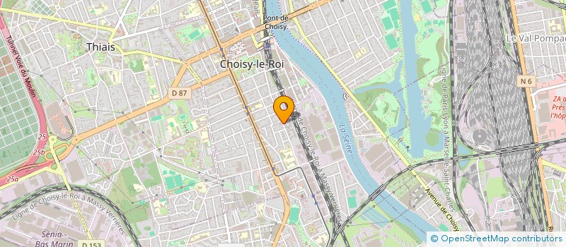 localisation de l'entreprise DIGITALE ECO REPARATION à CHOISY-LE-ROI