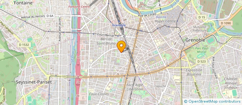 localisation de l'entreprise DIGITALE FORME à GRENOBLE