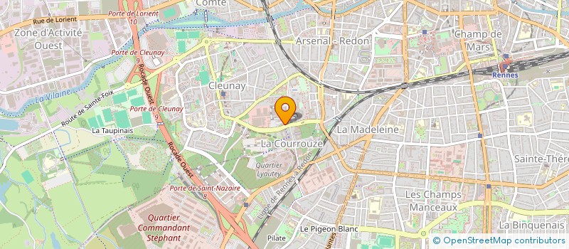 localisation de l'entreprise DIGITALEO à RENNES