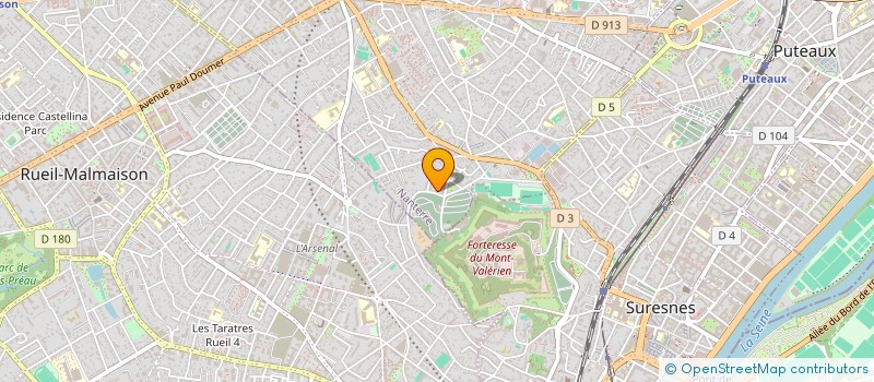 localisation de l'entreprise DIGITALFEELING  NANTERRE