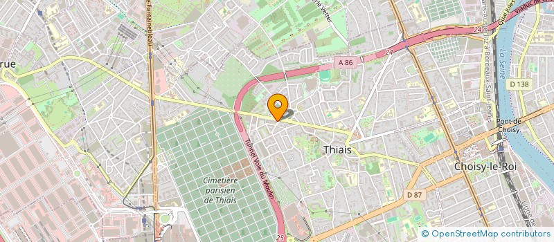 localisation de l'entreprise DIGITALIMPACT SOLUTIONS à THIAIS