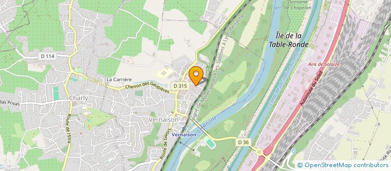 localisation de l'entreprise DIGITALISIM STUDIO  VERNAISON