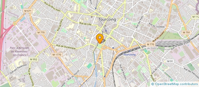 localisation de l'entreprise DIGITALIUM  TOURCOING