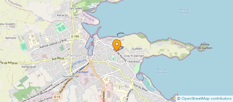 localisation de l'entreprise DIGITALIX à PAIMPOL