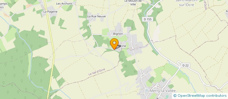 localisation de l'entreprise DIGITALIZ'ACTIONS  LE VAL D'OCRE