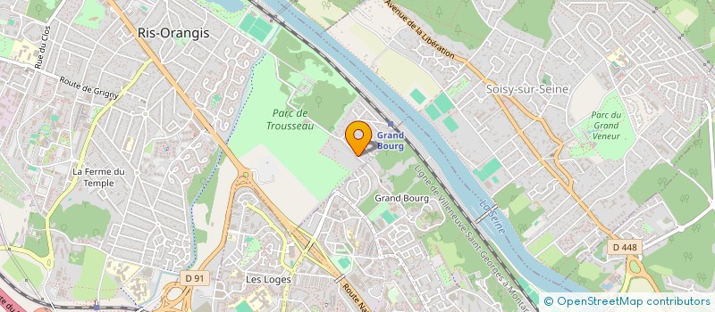localisation de l'entreprise DIGITALIZIT & CO à RIS-ORANGIS