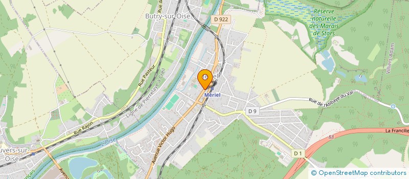 localisation de l'entreprise DIGITALL PARIS à MERIEL