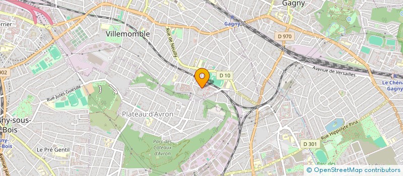 localisation de l'entreprise DIGITALS TRANSPORTER  VILLEMOMBLE