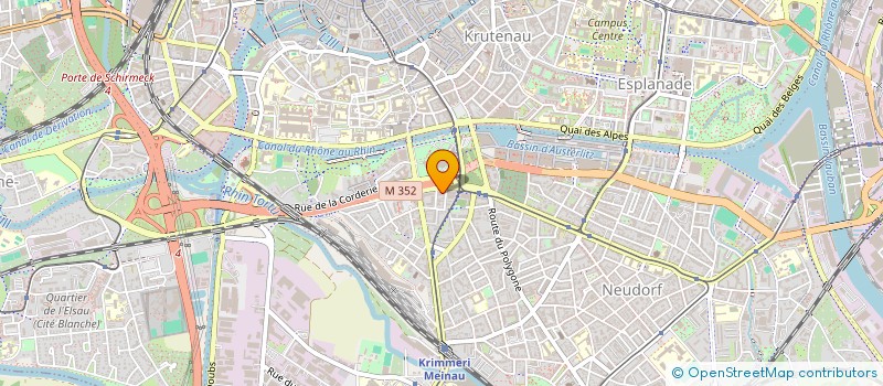 localisation de l'entreprise DIGITALTHINGS à STRASBOURG