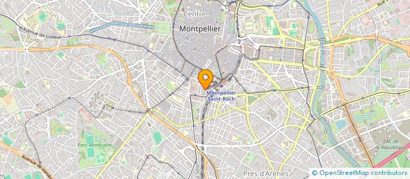 localisation de l'entreprise DIGITALYS WEB à MONTPELLIER