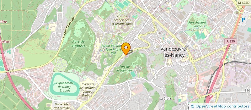 localisation de l'entreprise DIGITARIA  VANDUVRE-LES-NANCY