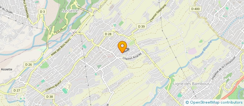 localisation de l'entreprise DIGITCOM à SAINT-PIERRE