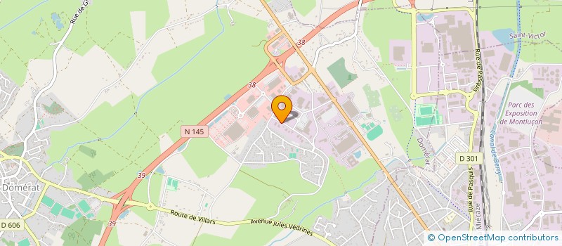 localisation de l'entreprise DIGITEC à DOMERAT