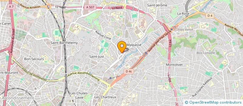 localisation de l'entreprise DIGITECH PROVENCE à MARSEILLE