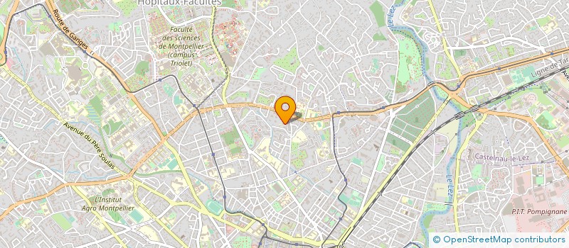 localisation de l'entreprise DIGITECHNIQUE à MONTPELLIER