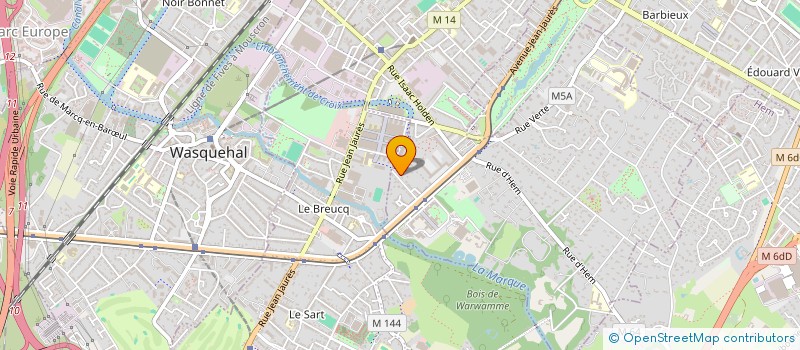 localisation de l'entreprise DIGITERS  CROIX