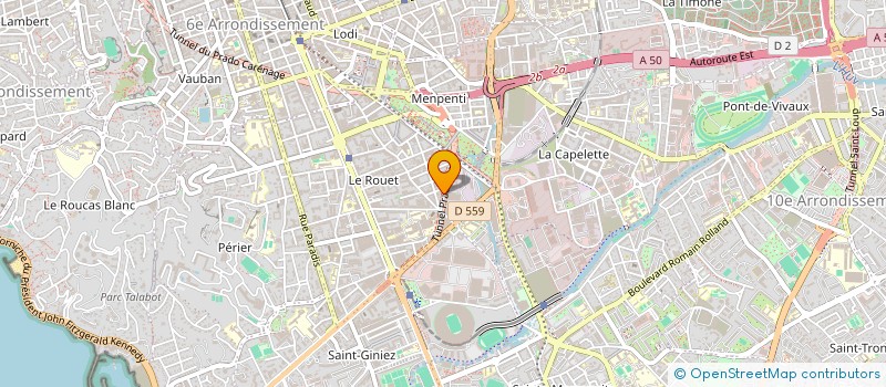 localisation de l'entreprise DIGITEX à MARSEILLE