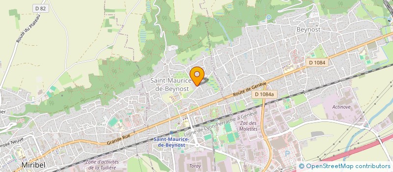 localisation de l'entreprise DIGITIFY à SAINT-MAURICE-DE-BEYNOST