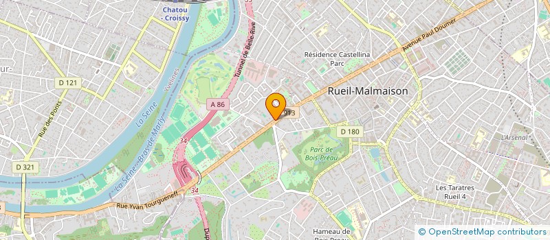 localisation de l'entreprise DIGITIMMO à RUEIL-MALMAISON