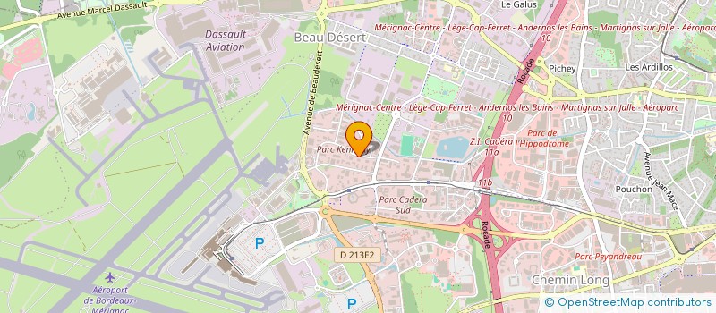 localisation de l'entreprise DIGITIMO  MERIGNAC