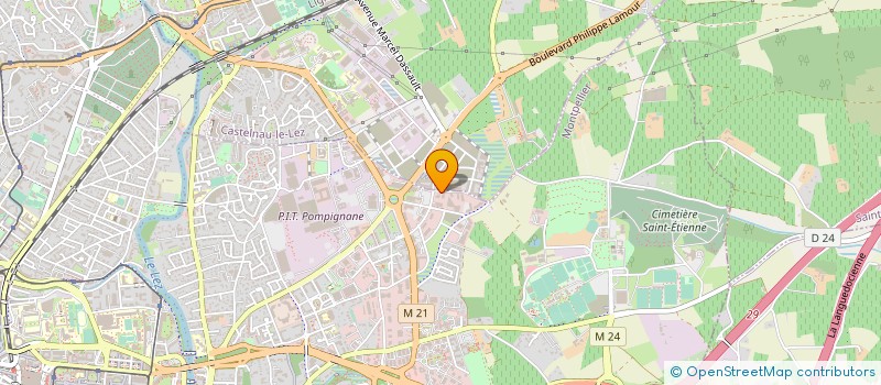 localisation de l'entreprise DIGITRE ACADEMIE  CASTELNAU-LE-LEZ