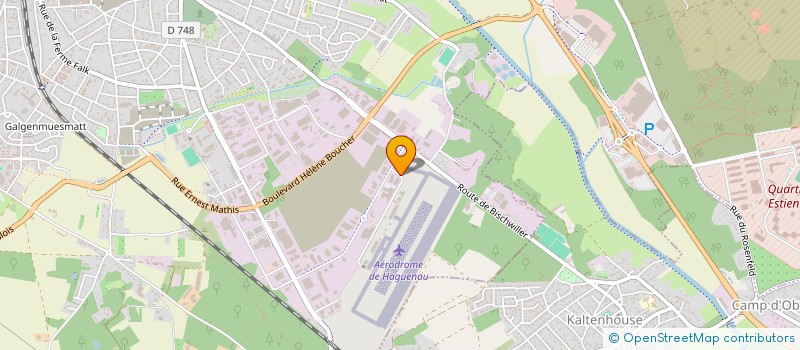 localisation de l'entreprise DIGITRONIC  HAGUENAU