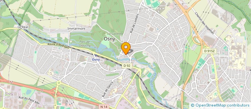localisation de l'entreprise DIGITRONICS à OSNY