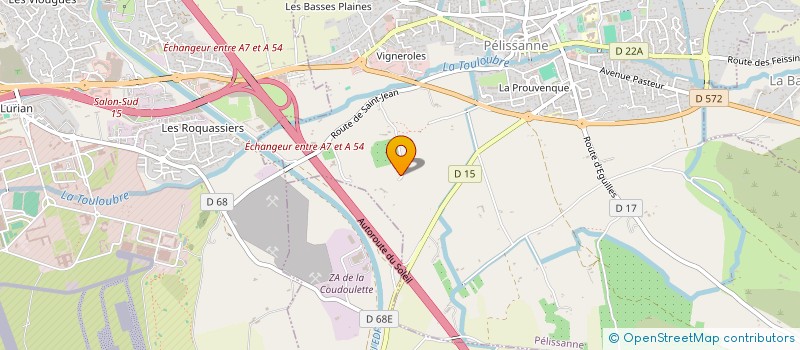 localisation de l'entreprise DIGITUS à PELISSANNE
