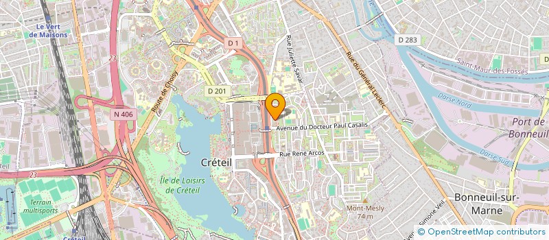 localisation de l'entreprise DIGITWARE  CRETEIL