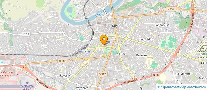 localisation de l'entreprise DIGIWAY MARKETING  ALBI