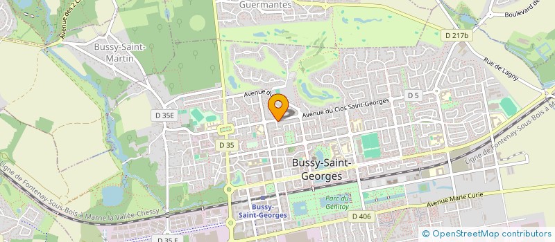 localisation de l'entreprise DIGIWEDIA  BUSSY-SAINT-GEORGES