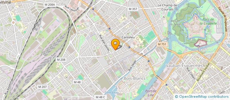 localisation de l'entreprise DIGIXP à LILLE