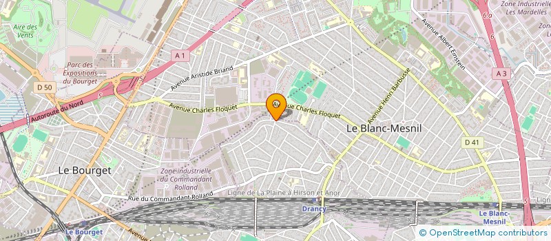 localisation de l'entreprise DIGIZ LINE à DRANCY