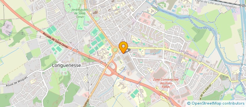 localisation de l'entreprise DIGIZE  LONGUENESSE