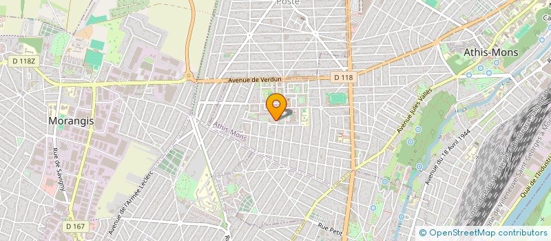 localisation de l'entreprise DIGLO à ATHIS-MONS