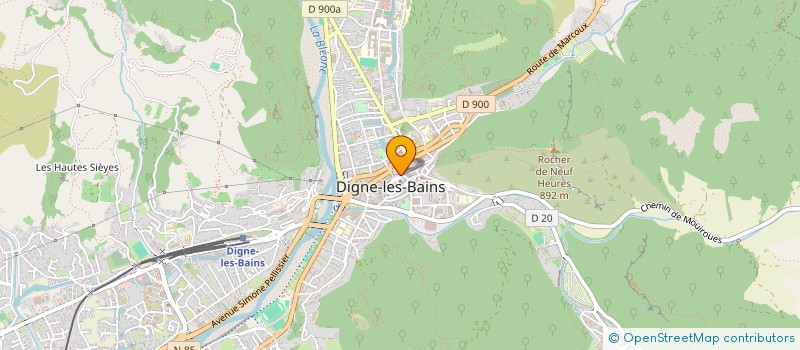 localisation de l'entreprise DIGNAMIK  DIGNE-LES-BAINS