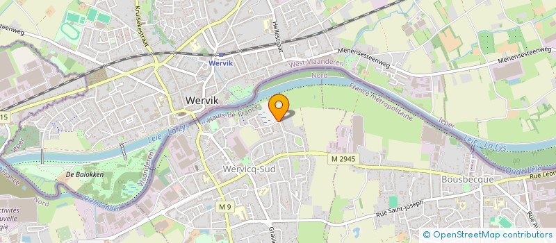 localisation de l'entreprise DIGNAN ET GILLOT à WERVICQ-SUD