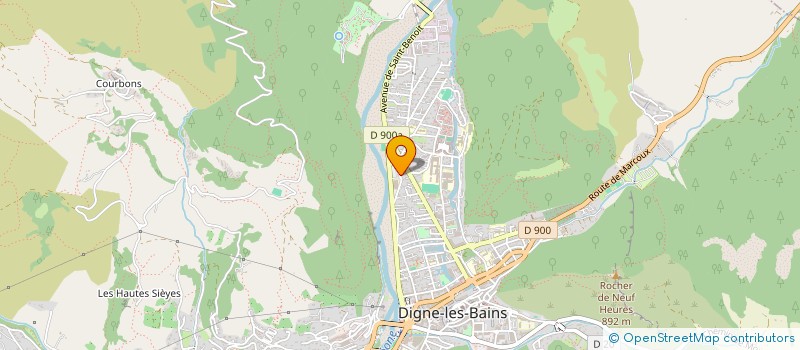 localisation de l'entreprise DIGNE CONDUITE à DIGNE-LES-BAINS