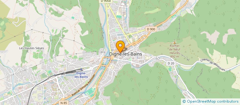 localisation de l'entreprise DIGNE D'OR à DIGNE-LES-BAINS