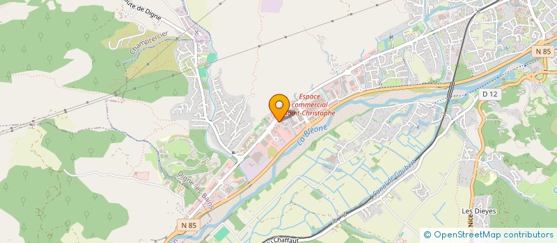 localisation de l'entreprise DIGNE MOTO PERFORMANCE à DIGNE-LES-BAINS