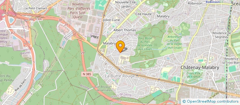 localisation de l'entreprise DIGNISSIM à CHATENAY-MALABRY