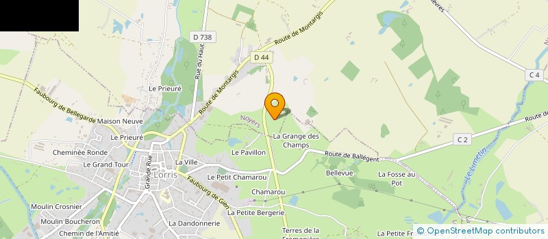 localisation de l'entreprise DIGONNET INDIVISION à LORRIS