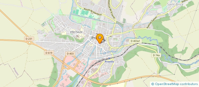 localisation de l'entreprise DIGRESSION  PROVINS